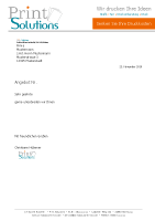 Ansicht Briefpapier