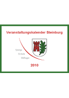 Ansicht Broschüre DIN A5, 32 Seiten, Veranstaltungskalender