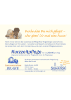Zeitungsanzeige